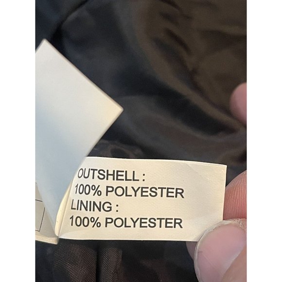 Joe Rocket Inner Liner Men Large Black Motorcycle Jacket Windbreaker No Padding - Picture 6 of 6